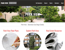 Tablet Screenshot of parkviewsd.com